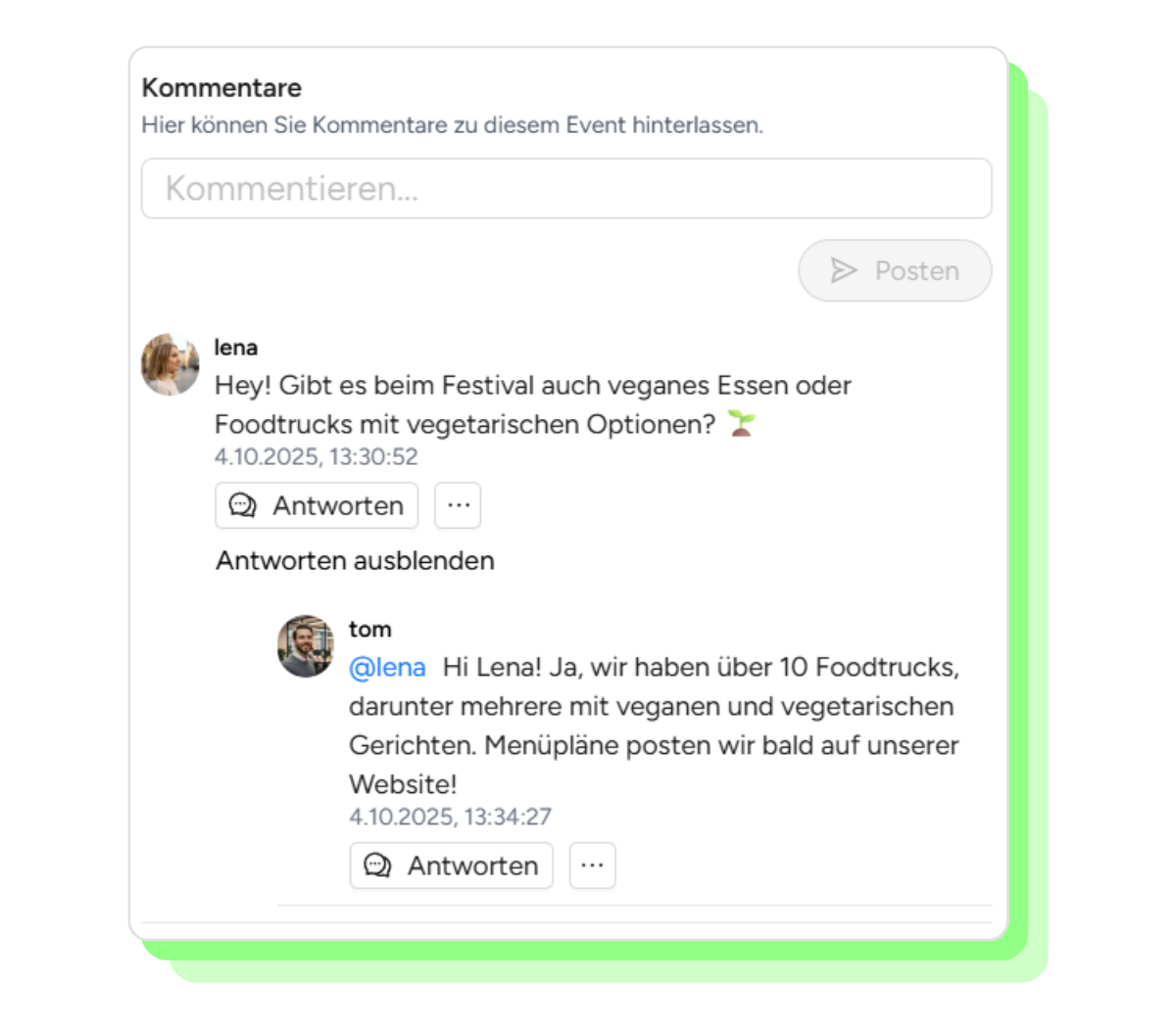 Austausch und Koordination leicht gemacht